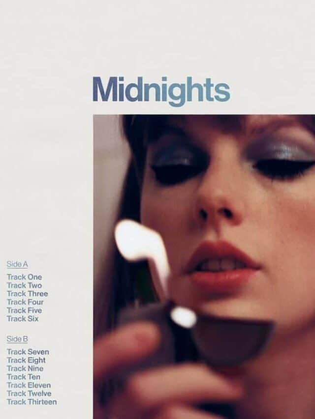 Taylor Swift Celebrating “Midnights”