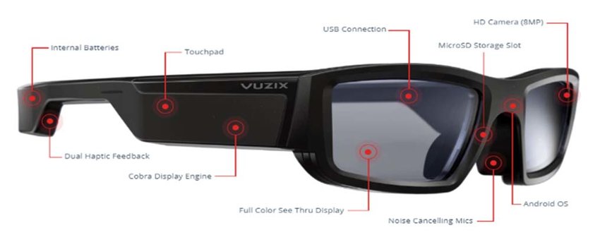 Vuzix smart glasses